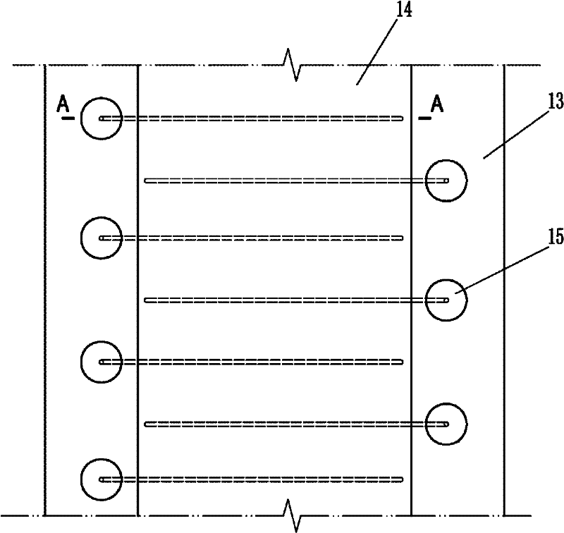 Ground temperature regulation and snow melting device using natural geothermal heat and its application