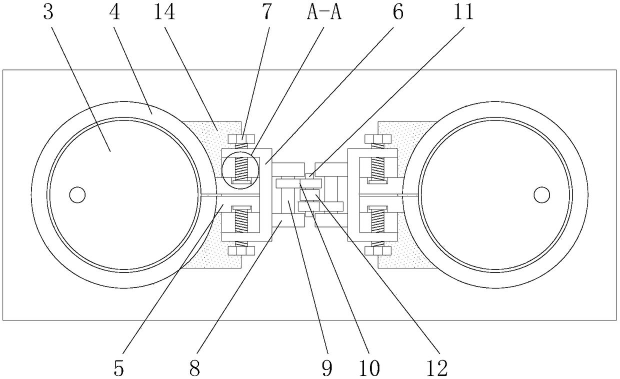 Combined chemical barrel