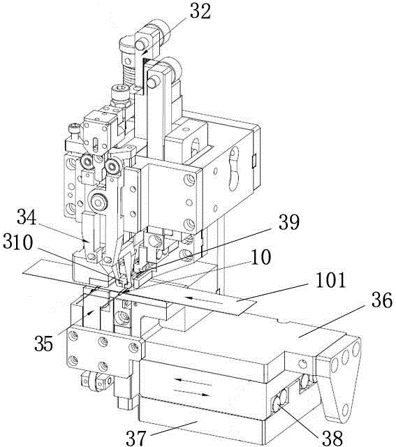 Full-automatic nail joint winding machine and element manufacturing method thereof