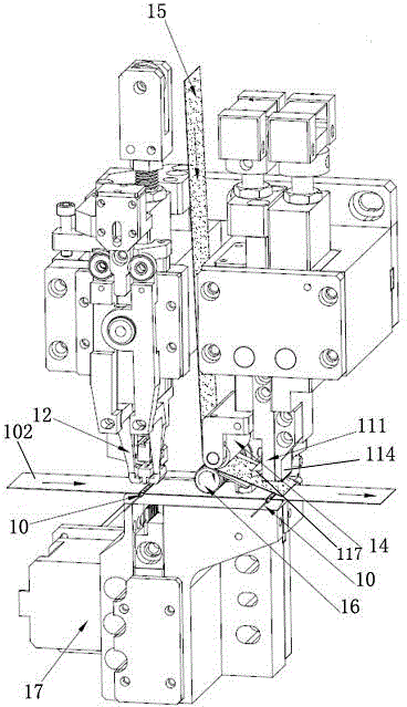 Full-automatic nail joint winding machine and element manufacturing method thereof
