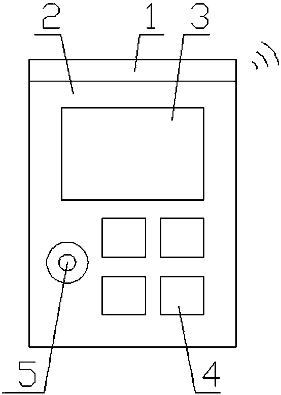 An automatic emergency alarm device based on the Internet of Things