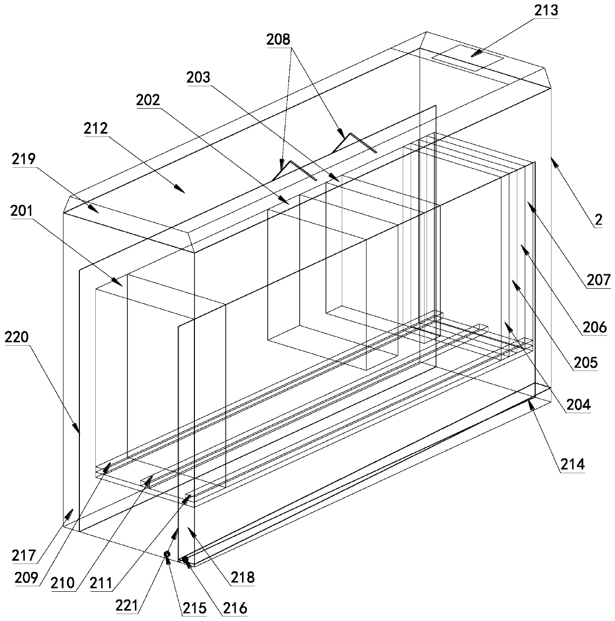 A fully immersed data center architecture