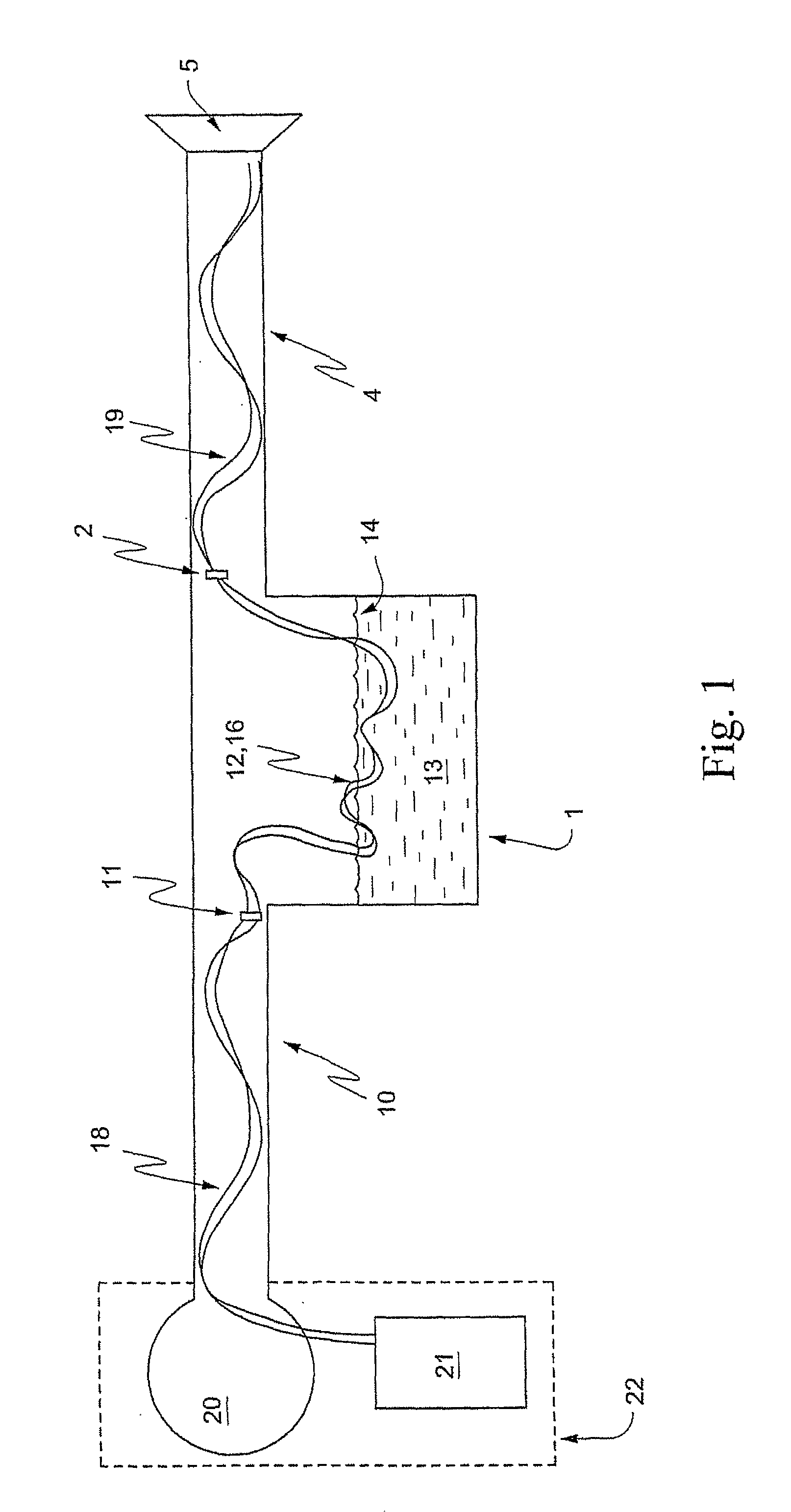 Heating element, humidifier for respiratory apparatus including heating element, and respiratory apparatus