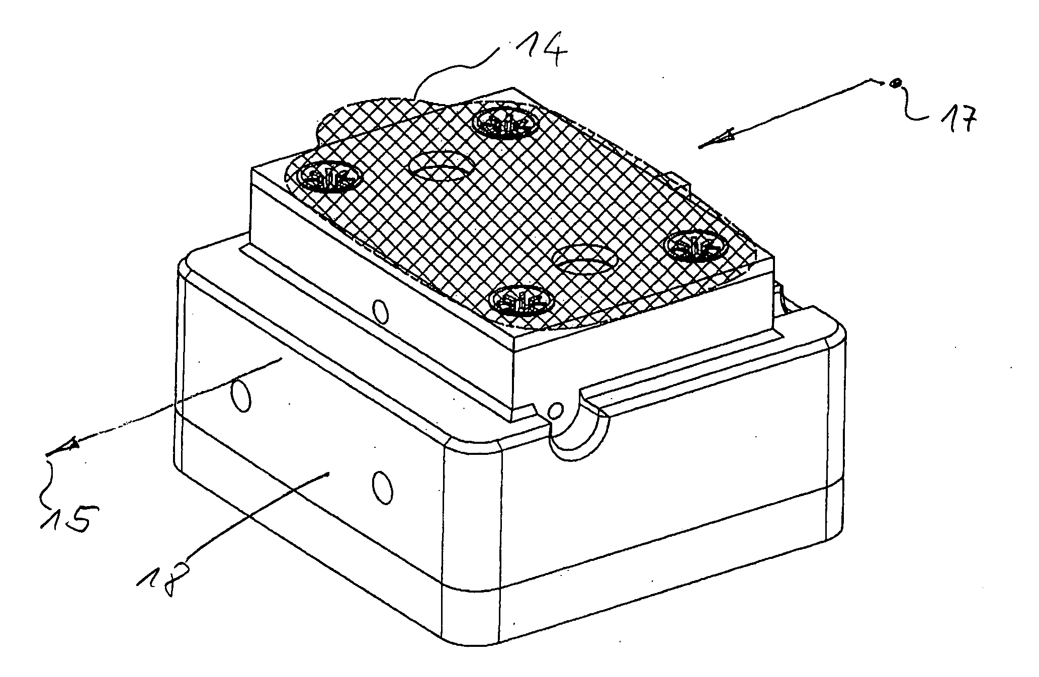 Method of manufacturing container top parts forming container lids