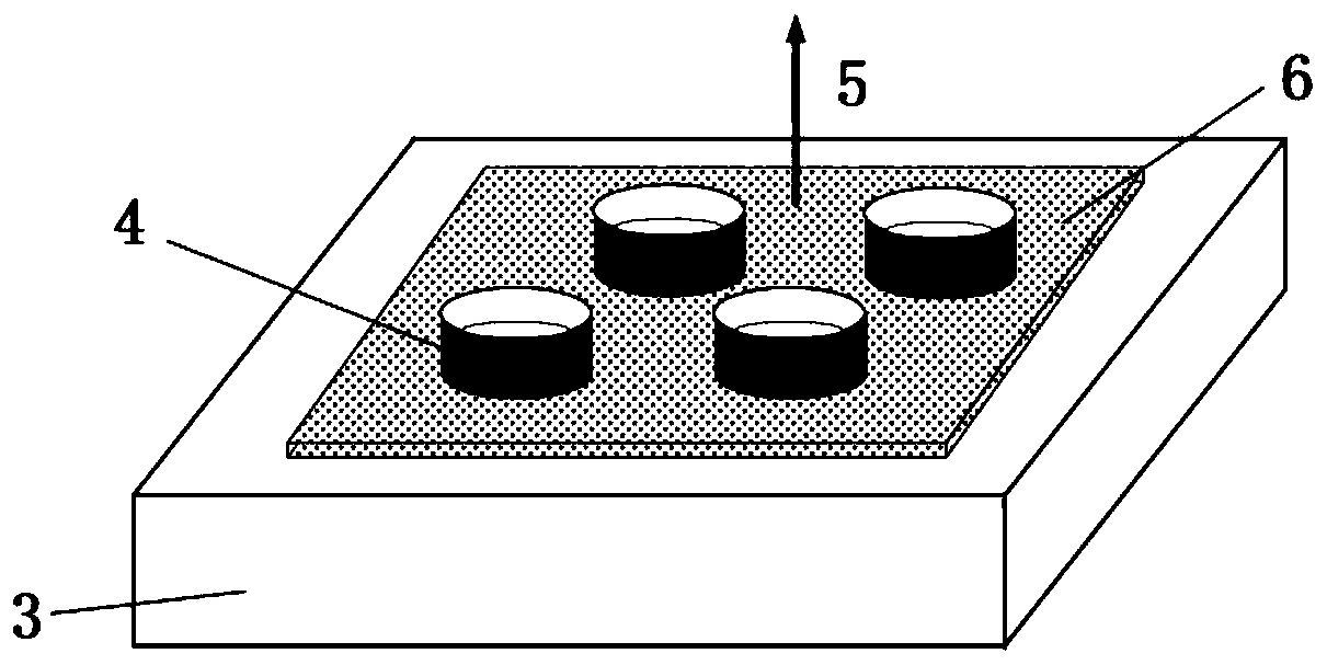 Micro-nano tree-shaped solid oxide electrolytic-cell anode and preparation method thereof