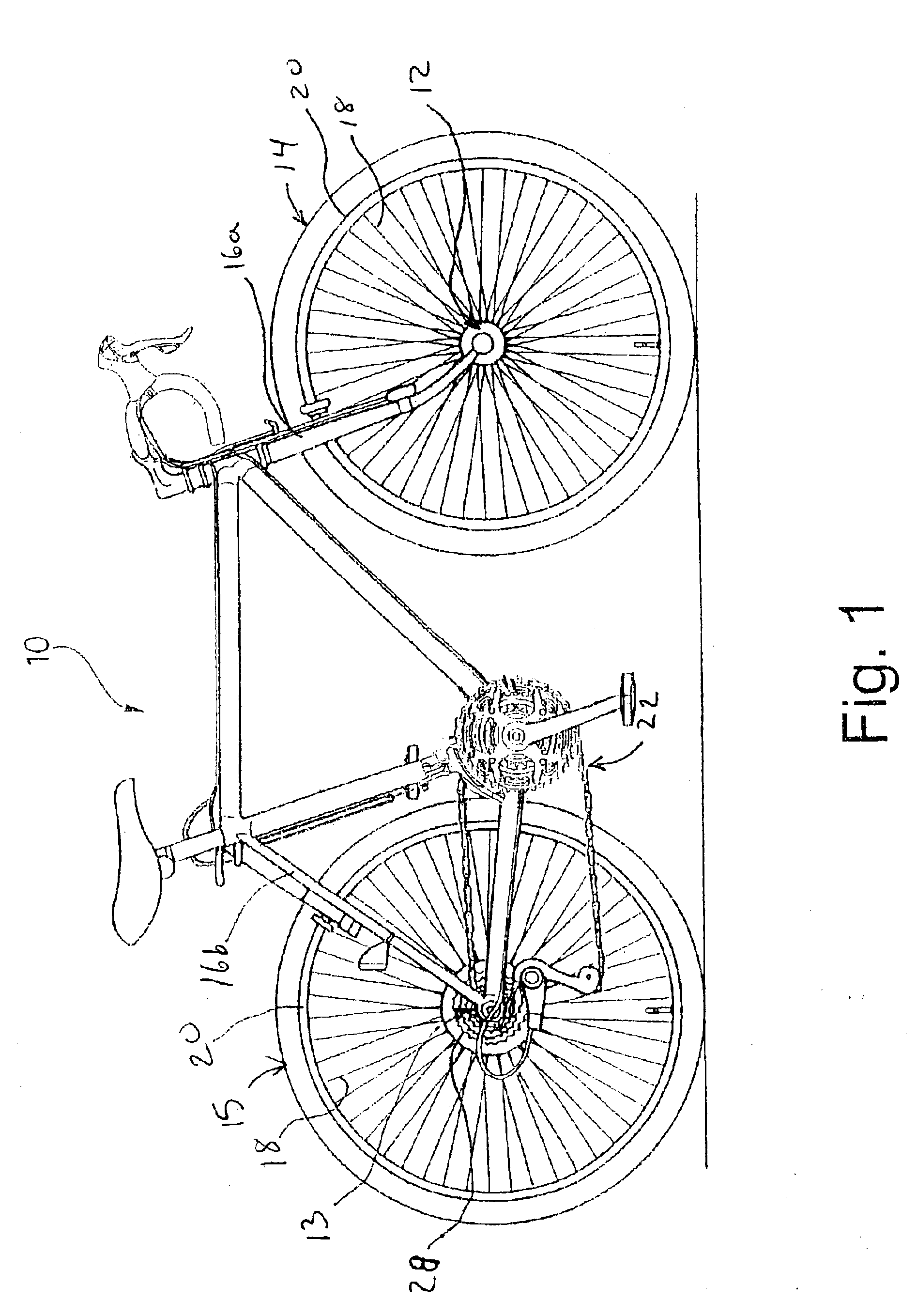Bicycle hub axle
