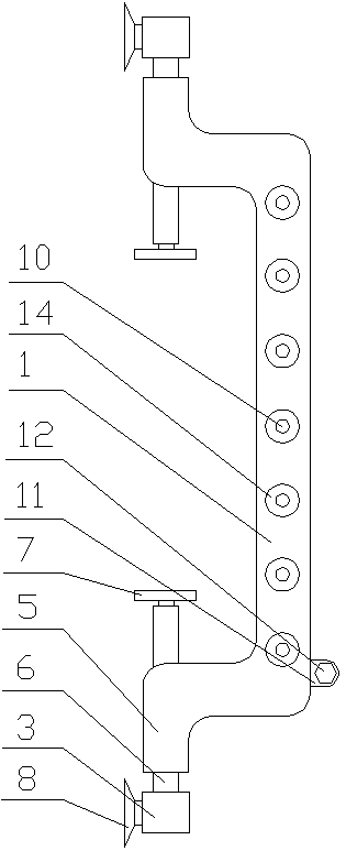 A shading device with adjustable light transmittance for automobile windows