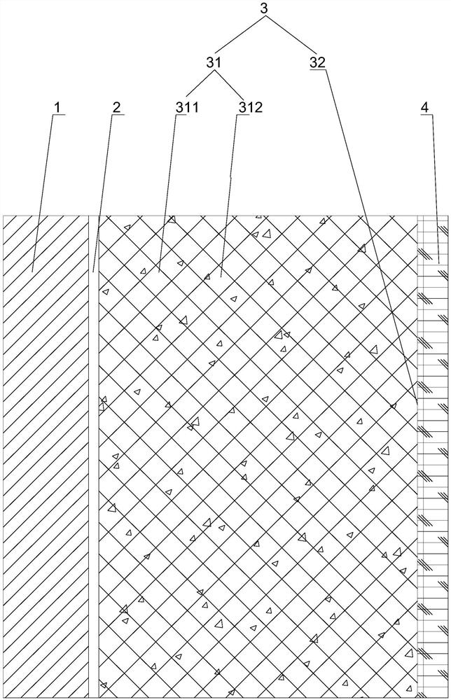 A steel chimney inner wall anti-corrosion structure and its construction method