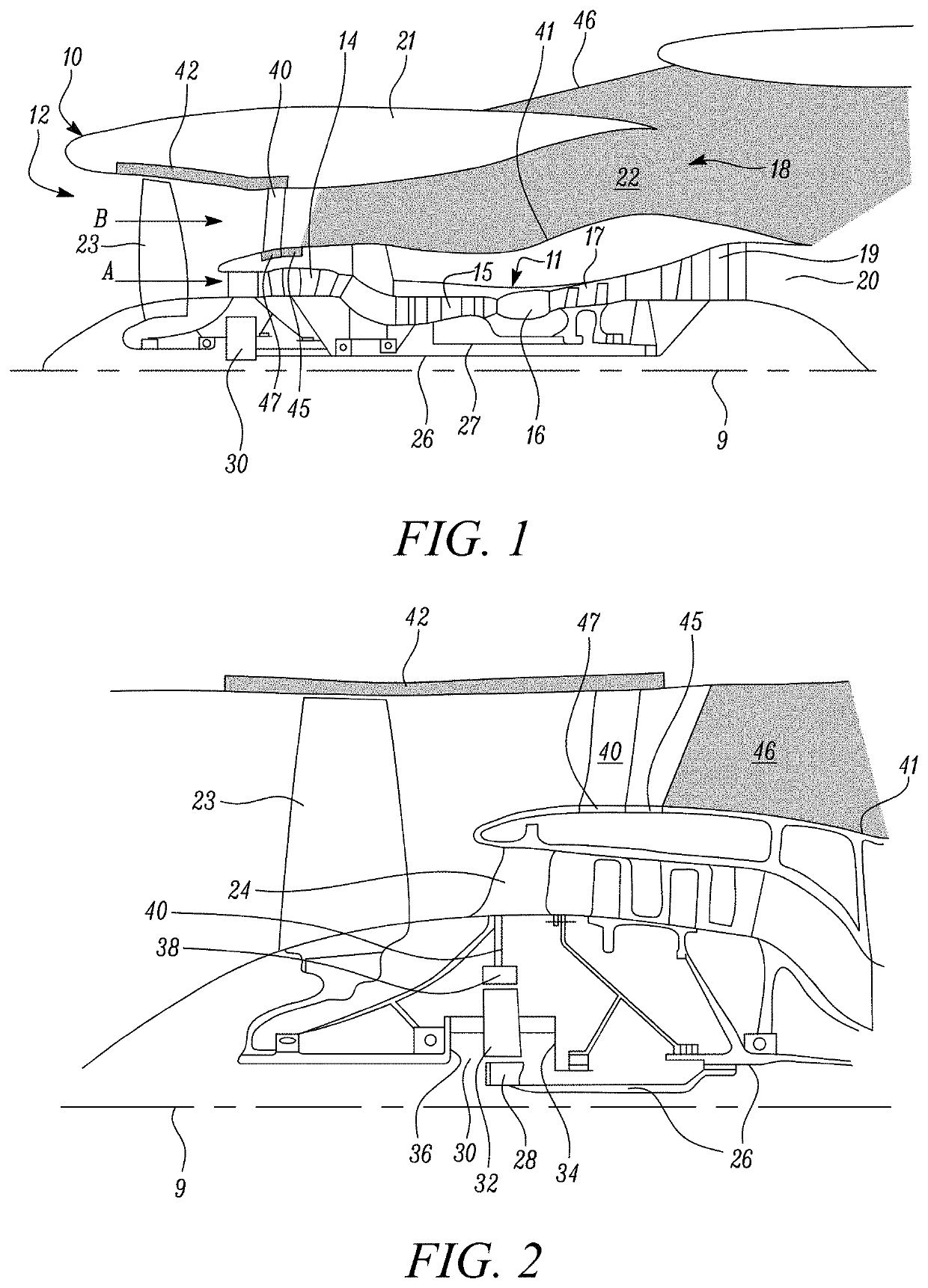 Cooling of gas turbine engine accessories