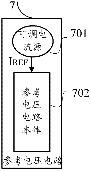 Reference voltage regulation method and circuit as well as constant-current source driving circuit utilizing same