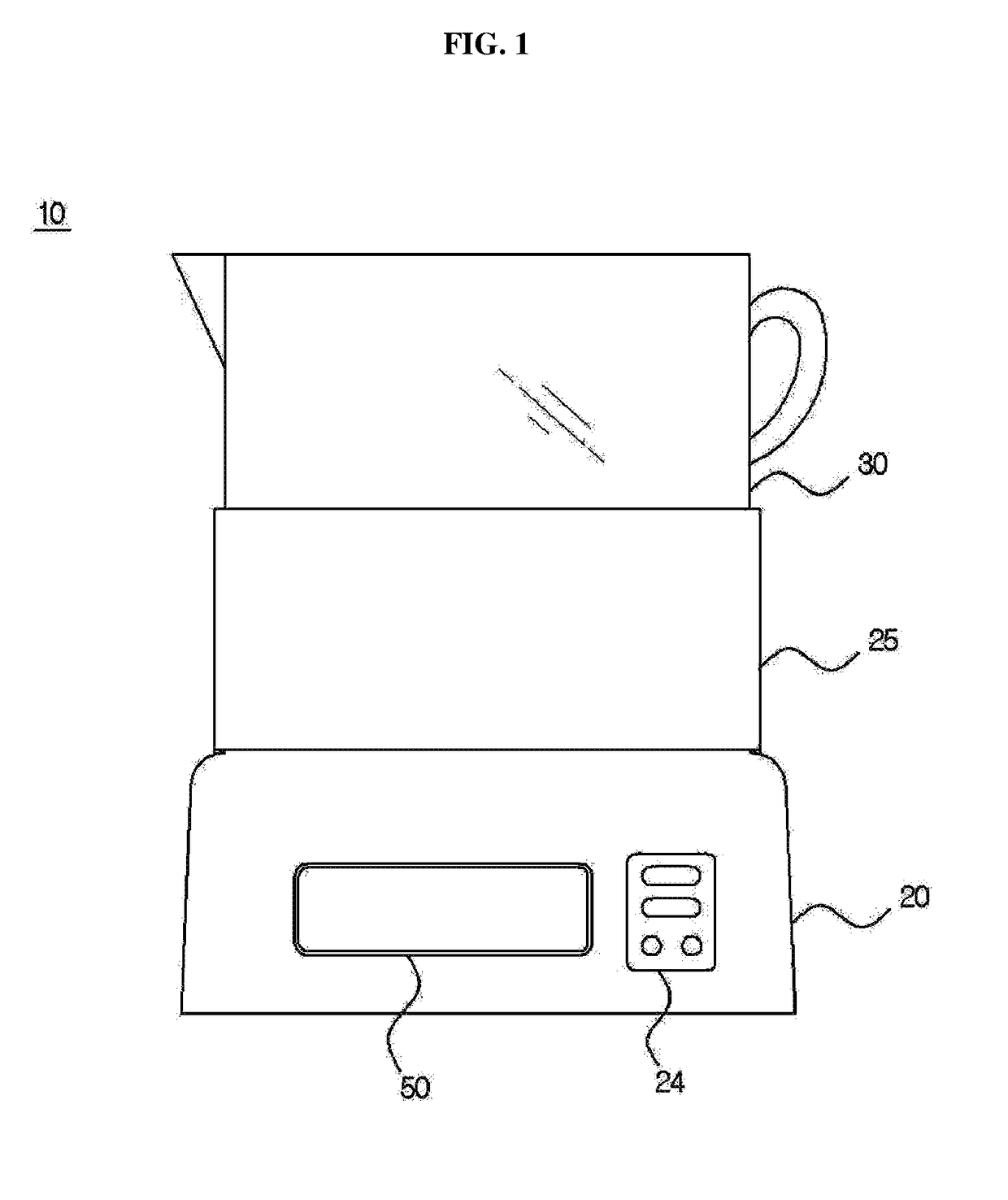 Electric pot provided with infrared temperature sensor