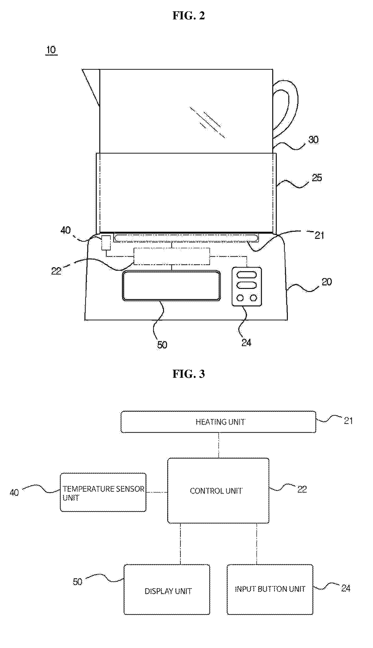 Electric pot provided with infrared temperature sensor