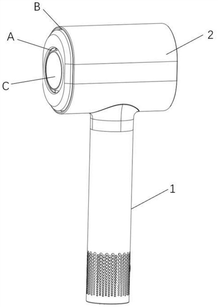 Automatic heat dissipation blower
