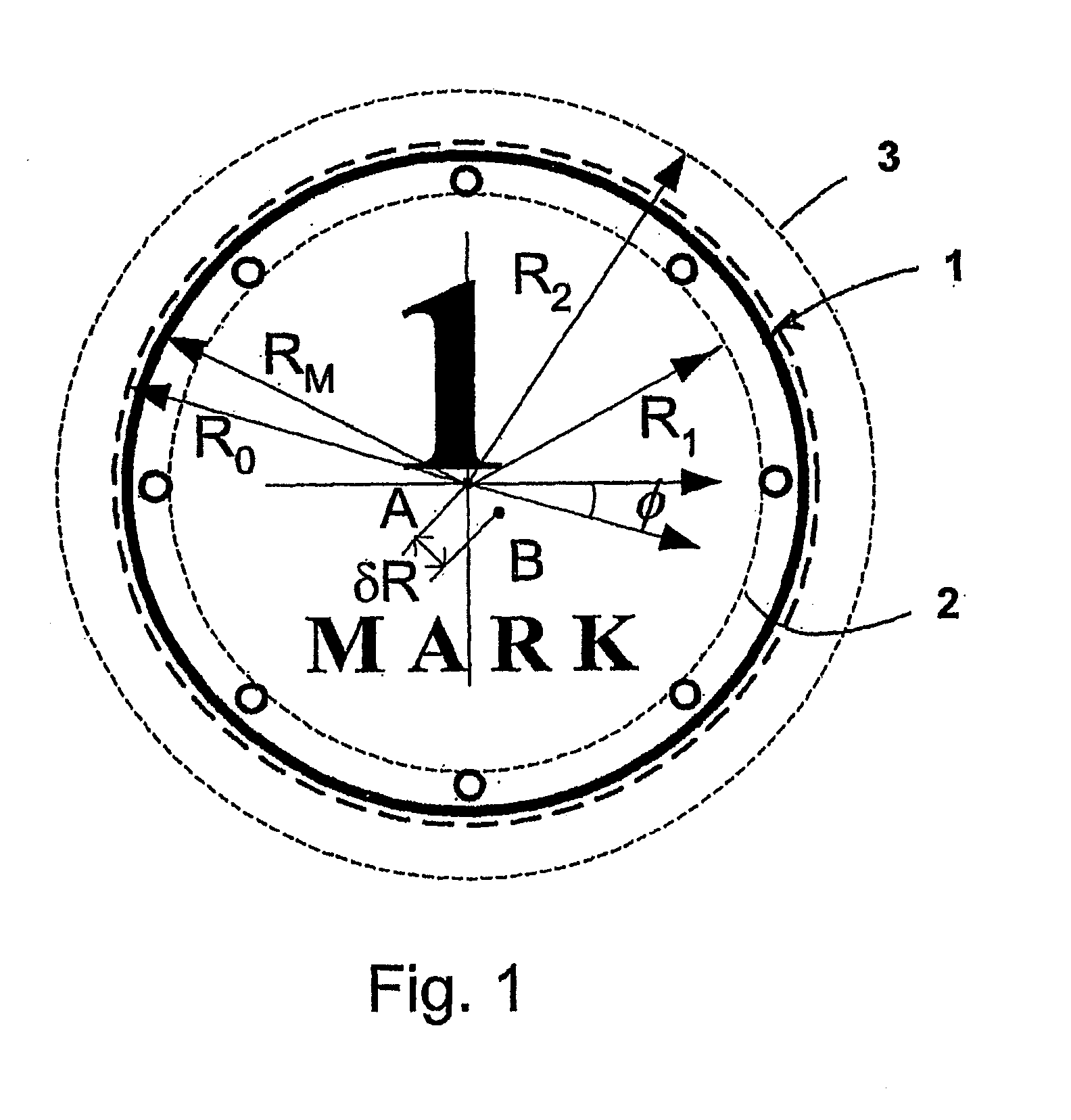 Method for Determining the Exact Center of a Coin Introduced into a Coin Acceptor Unit