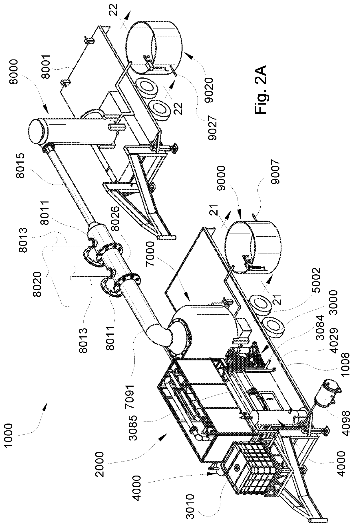 Evaporation apparatus for treating waste water