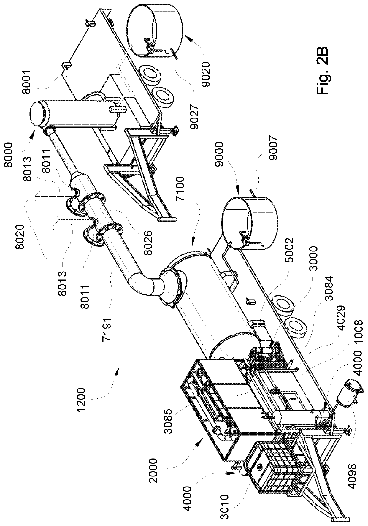 Evaporation apparatus for treating waste water