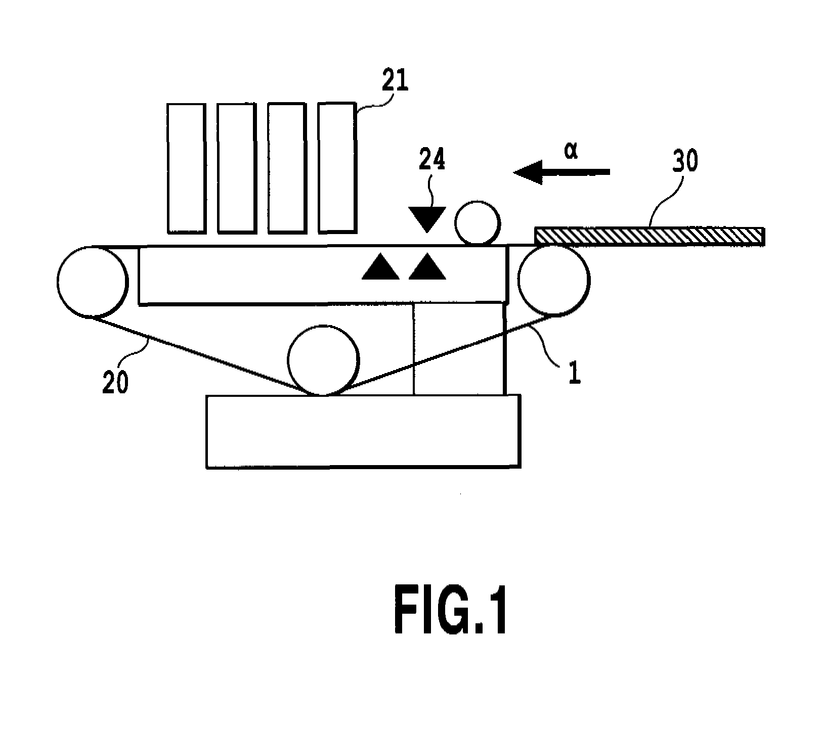 Conveying device and printing apparatus using same