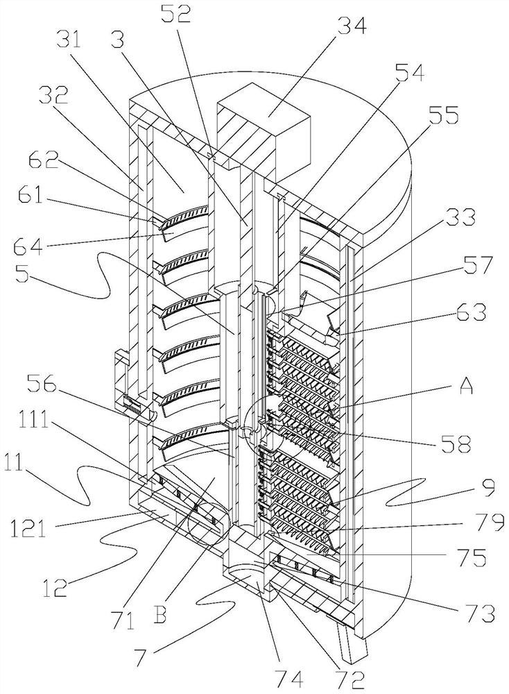 A kind of heparin sodium production equipment based on the secondary enzymatic hydrolysis method