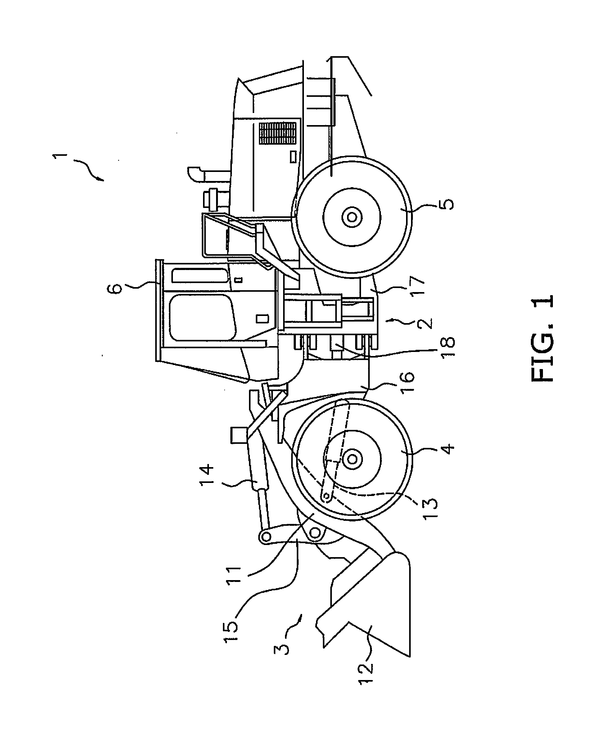 Working vehicle and control method therefor