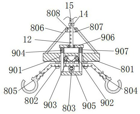 A prefabricated building intelligent hoisting equipment