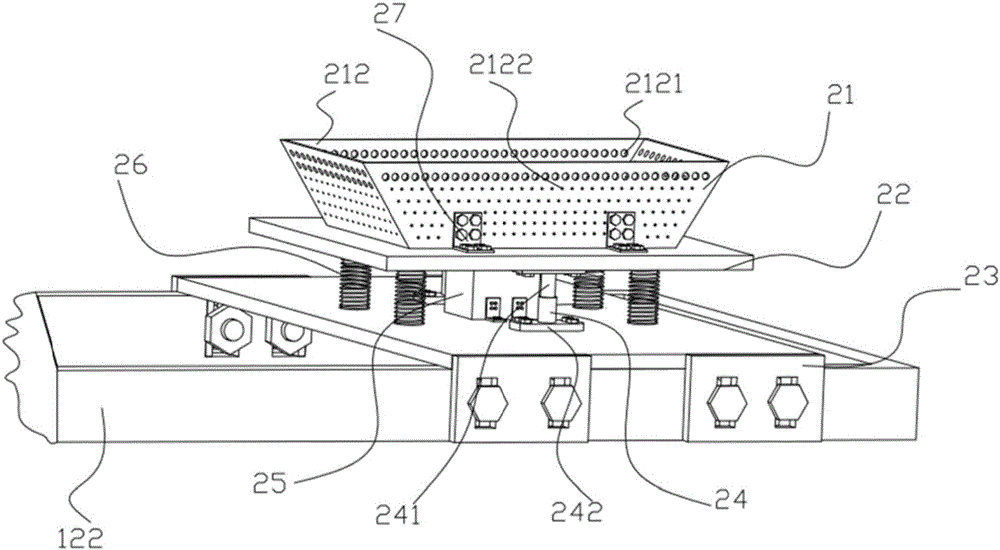 Air suction type seeding device