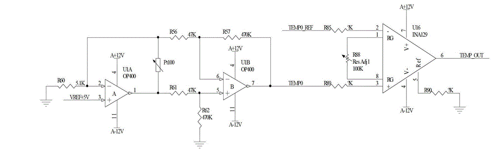 Automatic setting device of semiconductor cooler simulation PID temperature control circuit parameters