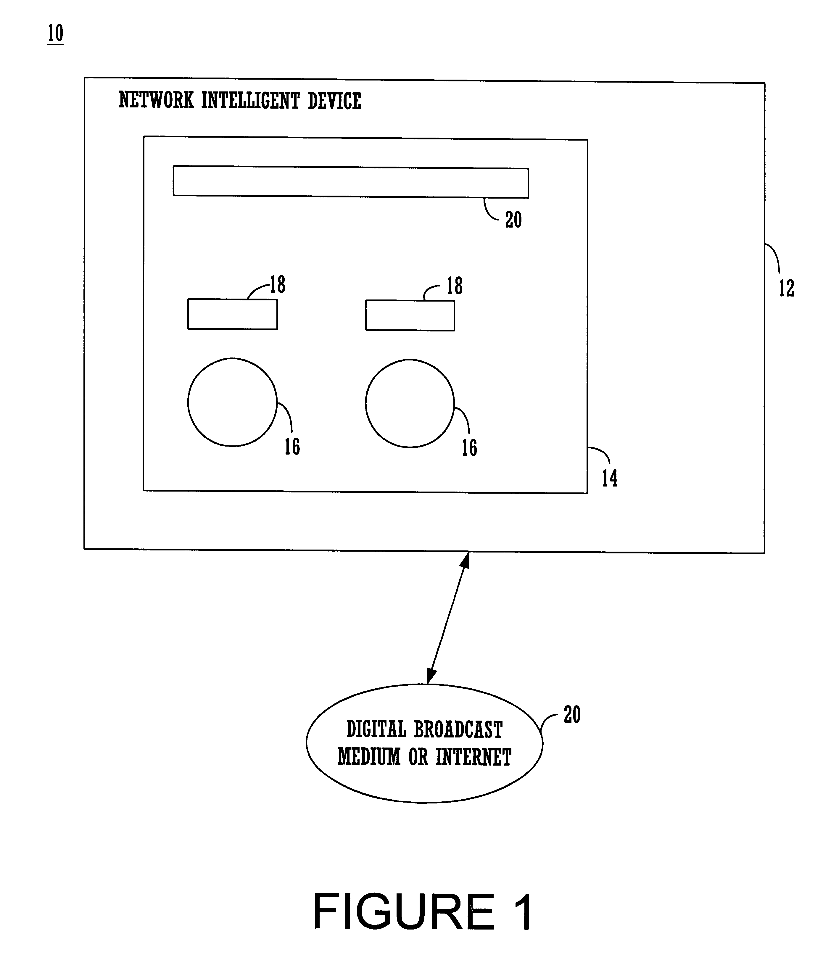 Method and system for modifying the visual presentation and response to user action of a broadcast application's user interface