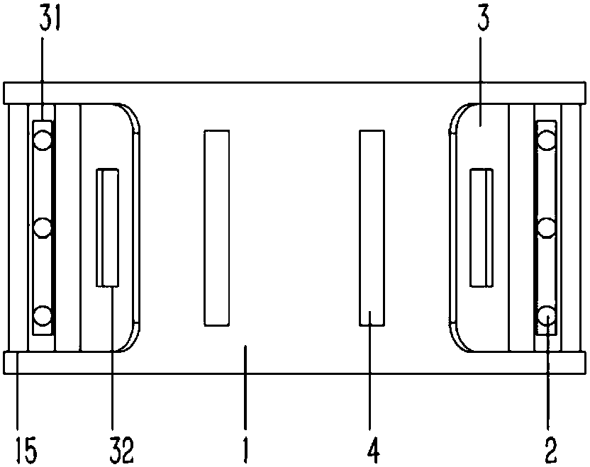 Jig for storing cylindrical mold standard parts