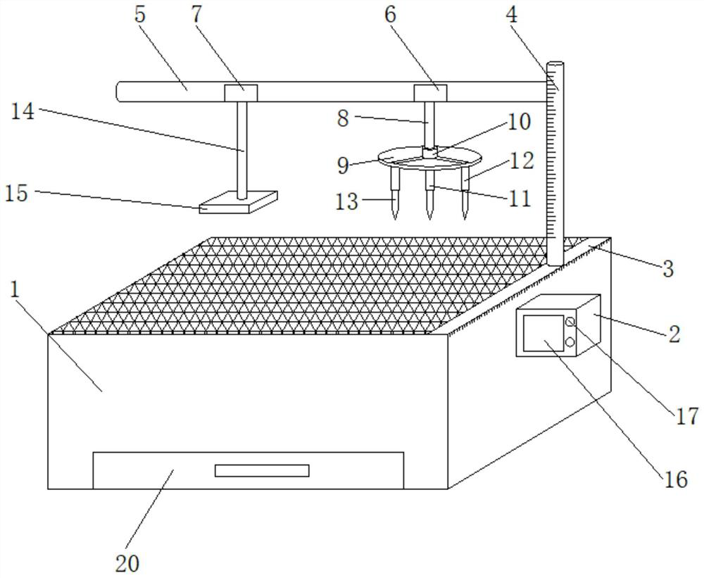 A municipal subway construction steel plate rapid cutting equipment