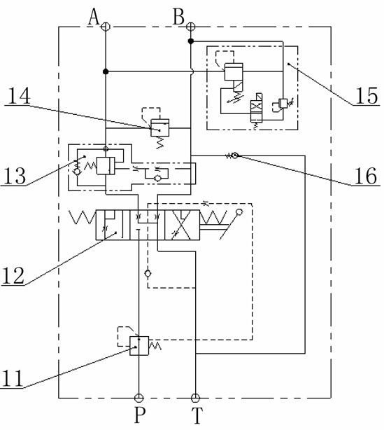 Novel double-motor serial-parallel automatic switching device
