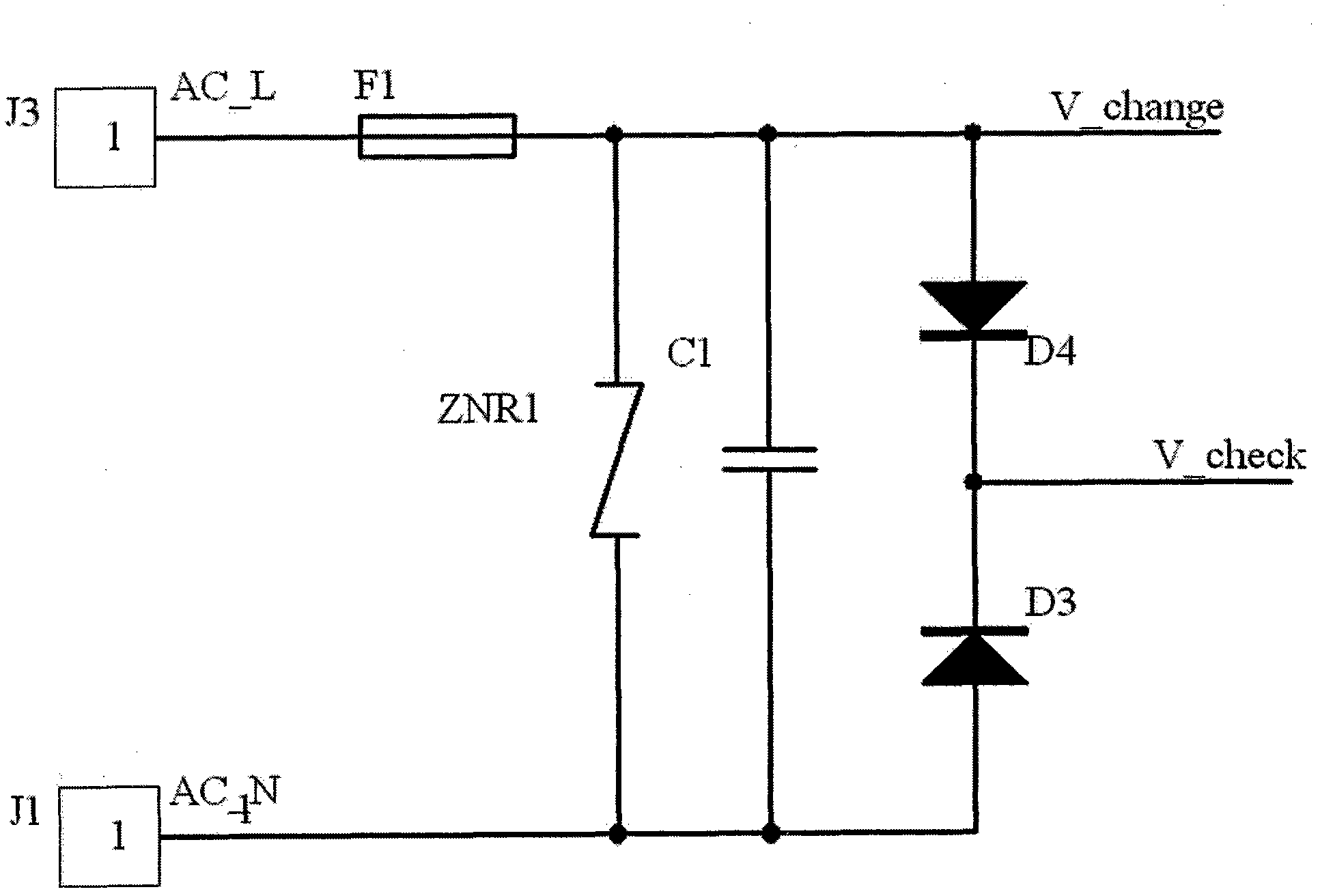 Novel energy-saving control circuit