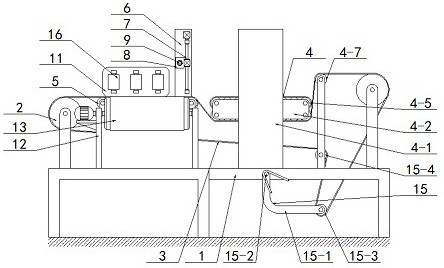 Conveying belt with protective structure for express sorting