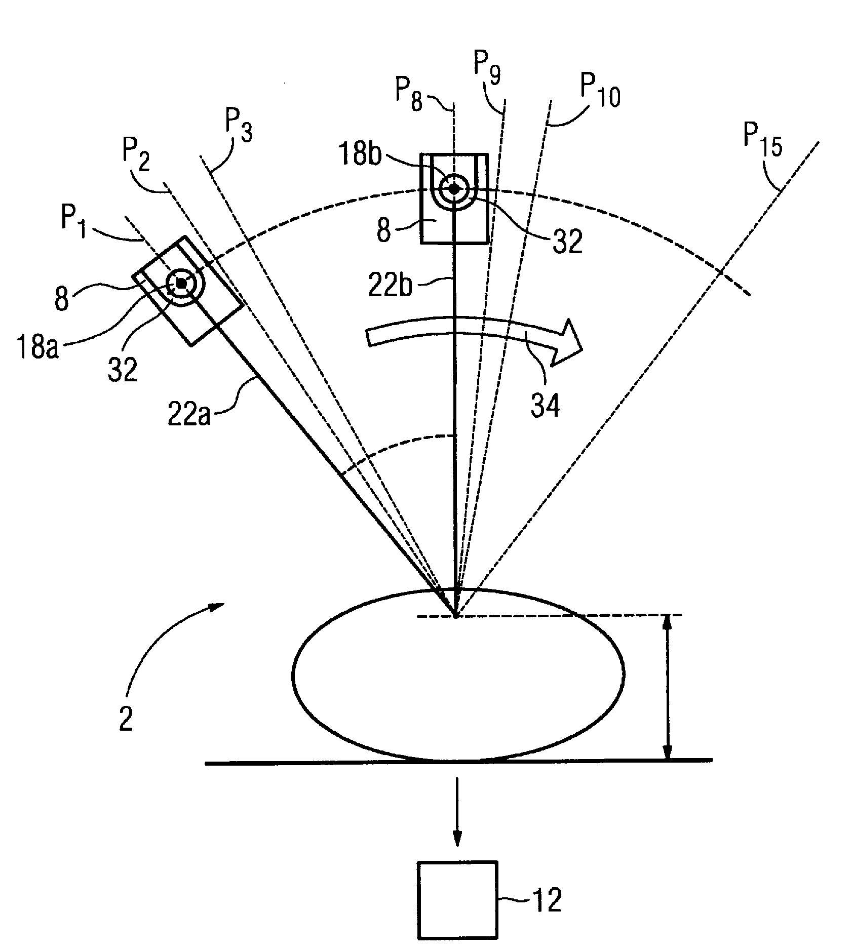 X-ray system and method for tomosynthetic scanning