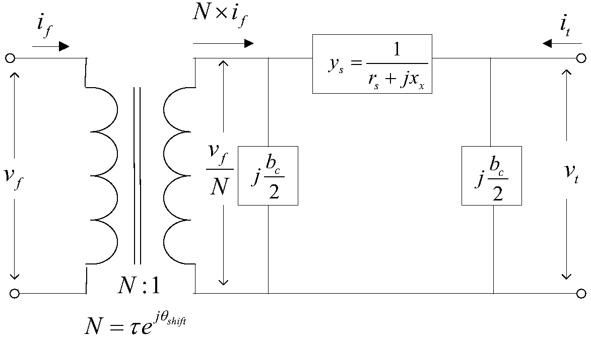 WARD equivalence-based alternating current direct current system equivalence method