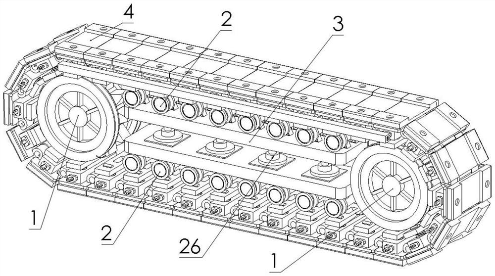 A flat vulcanization production line for the production of long rubber materials