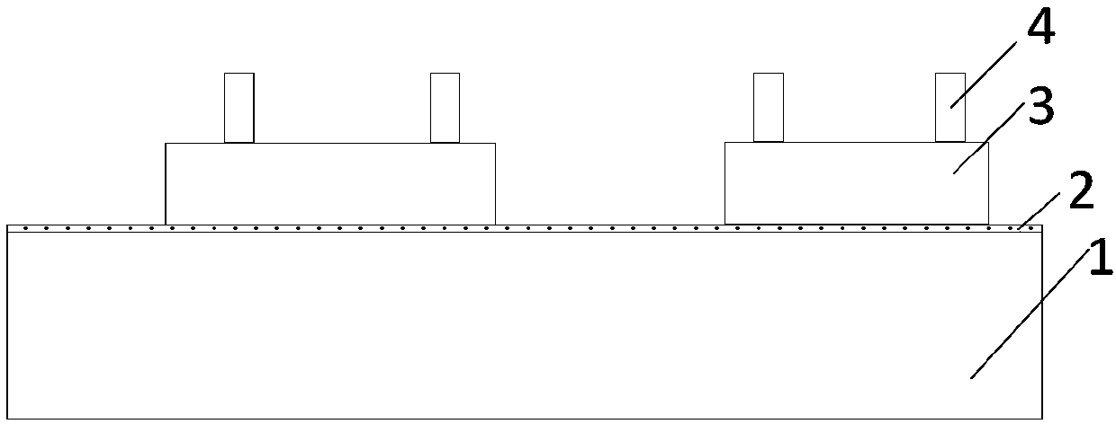 Chip packaging structure and packaging method