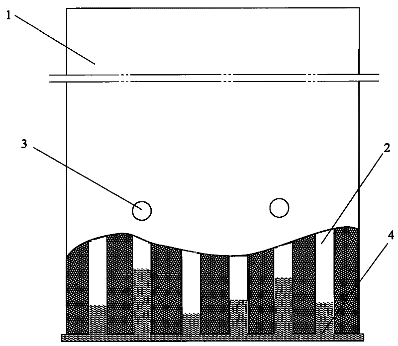 Method for preventing and controlling cracks of hollow wallboard for building