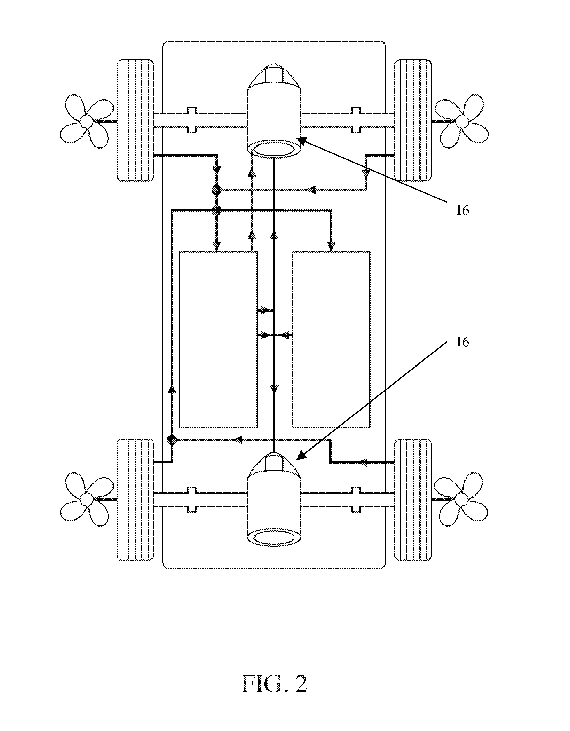 Self rechargeable synergy drive for a motor vehicle