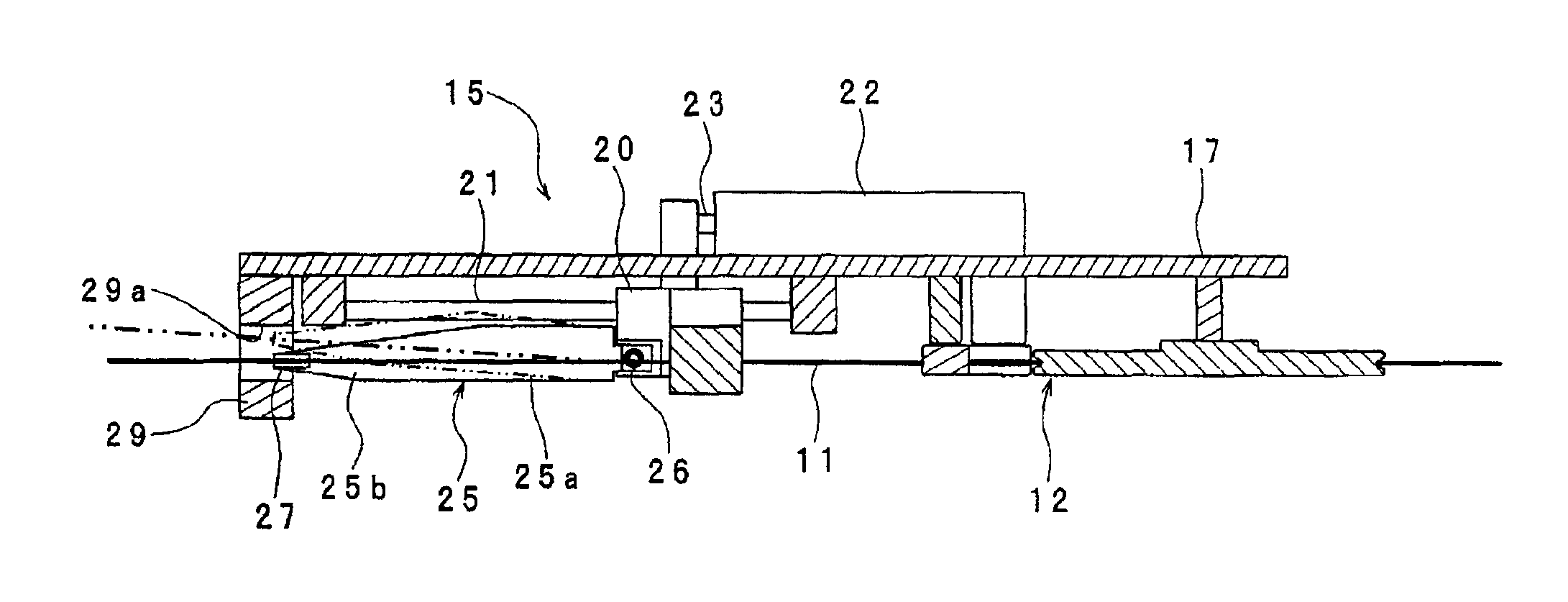 Bead wire winding and forming device