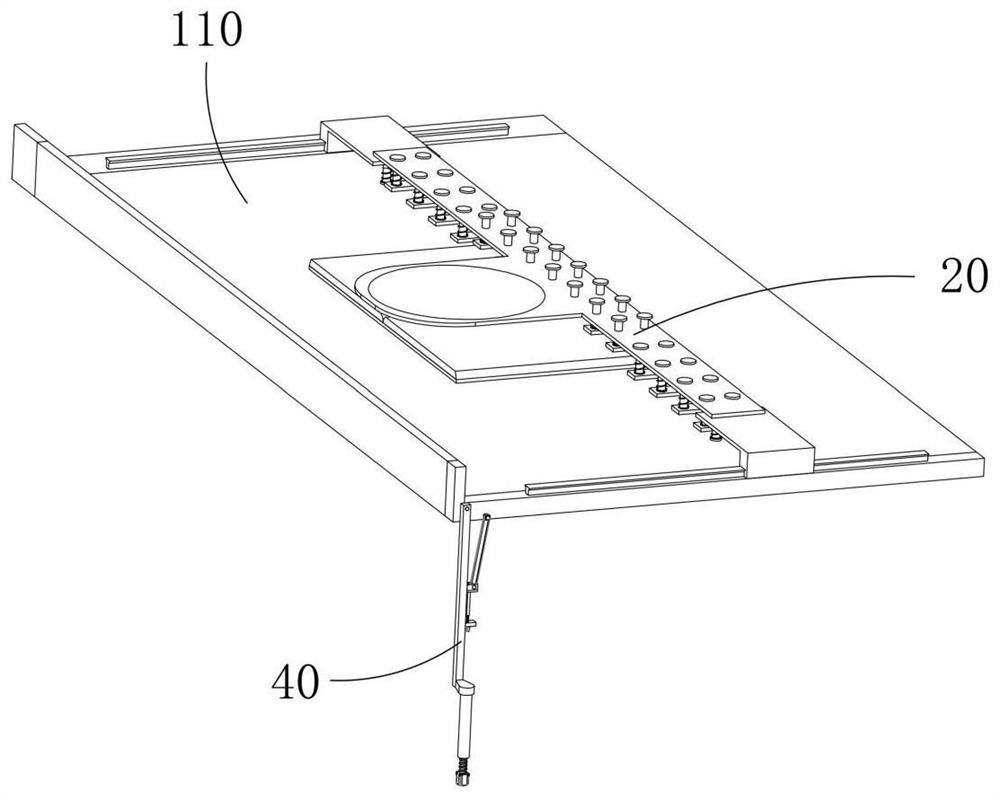 Reversible teacher's desk for Chinese teaching