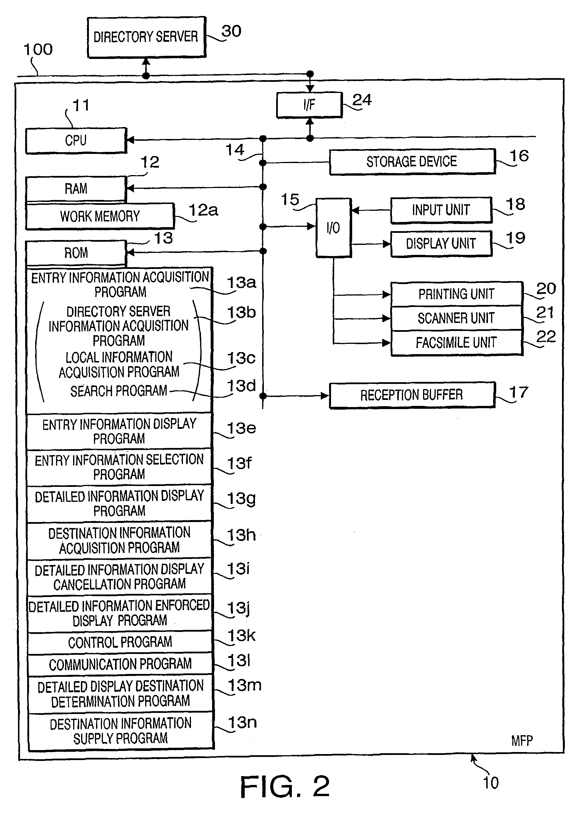 Device, program, method and system for data transmission