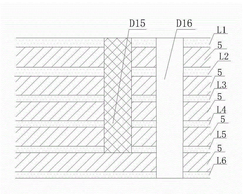 Method for processing blind buried hole on multilayer circuit board