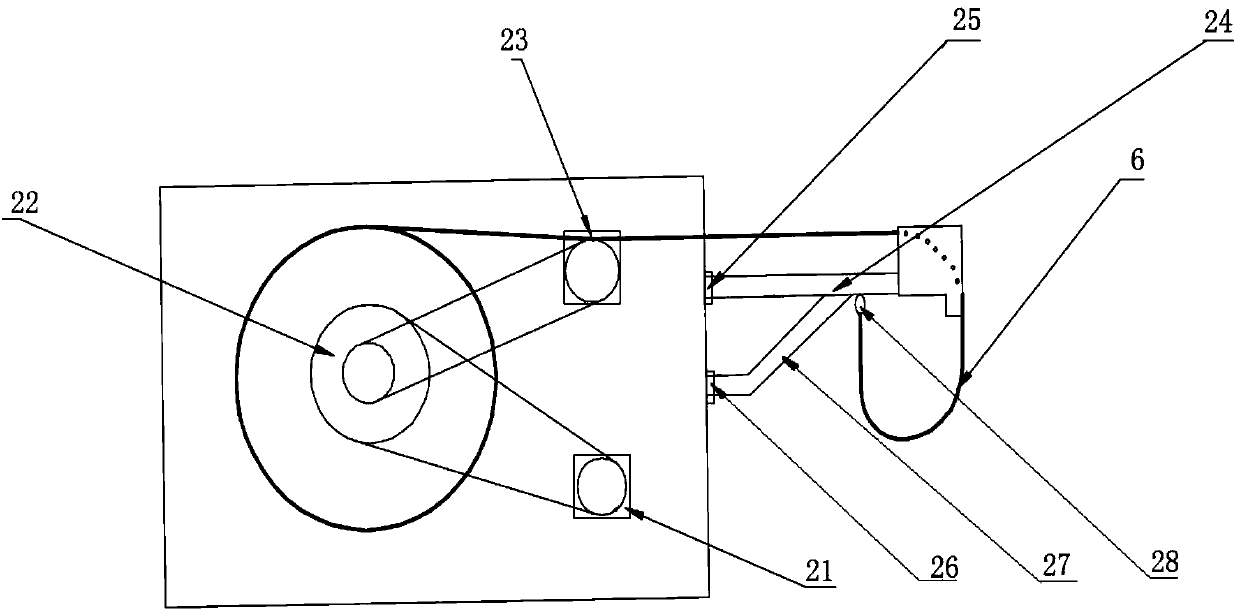 Light curing and repairing integrated equipment for old pipe