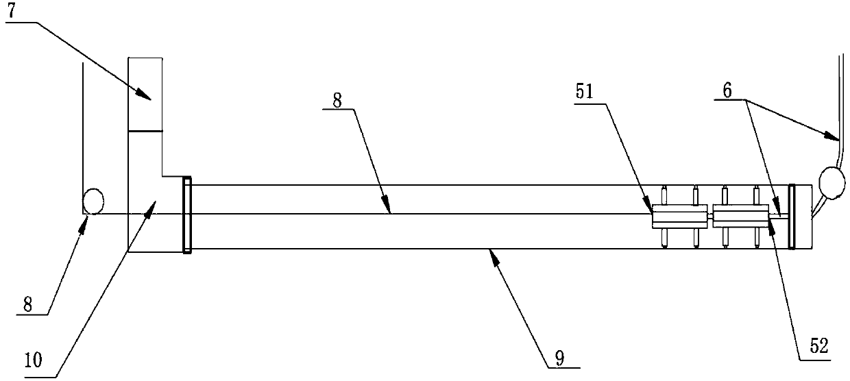 Light curing and repairing integrated equipment for old pipe