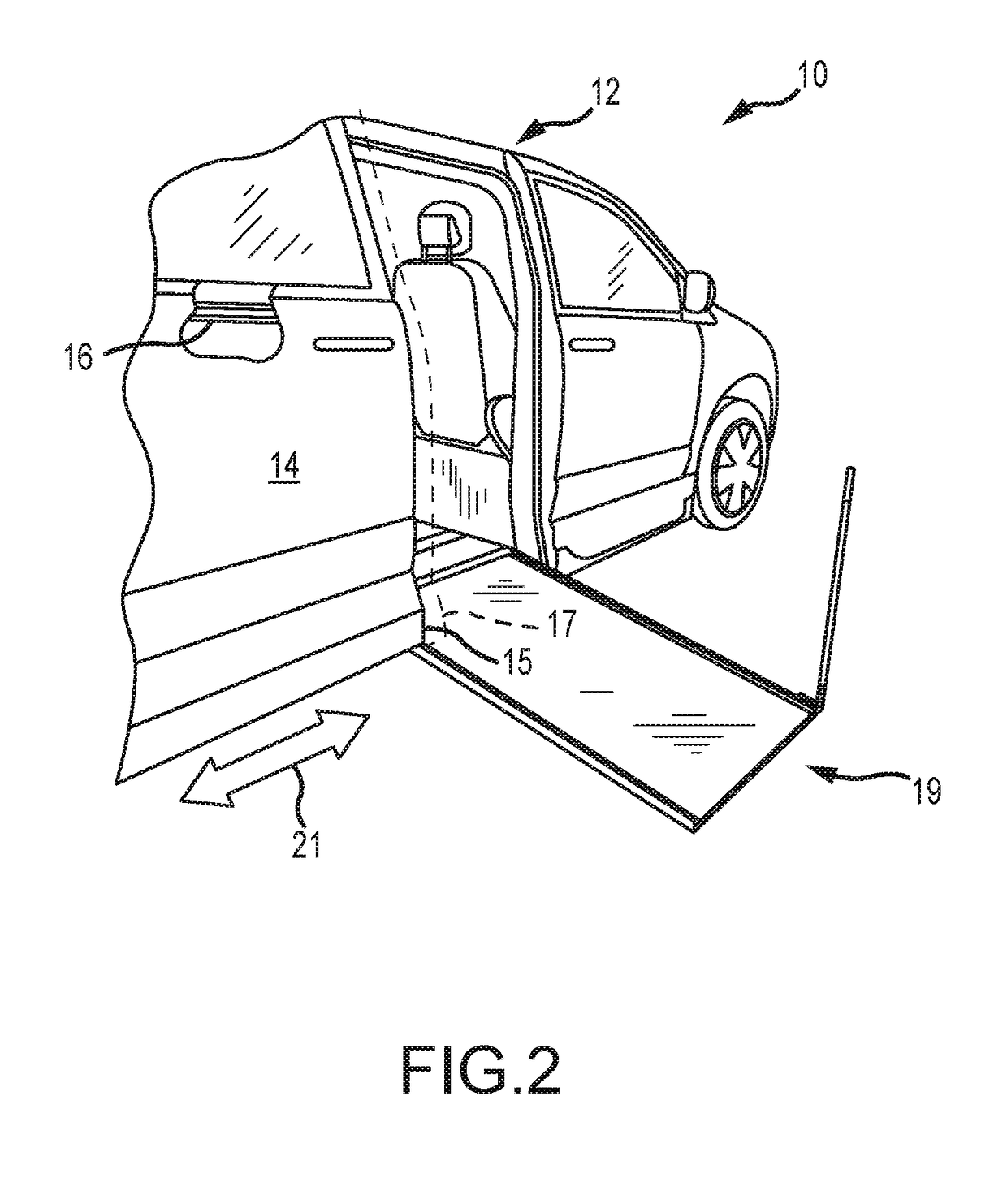 Method and apparatus of extending opening ranges of vehicle sliding doors