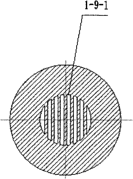 Merging core for extrusion moulding machine