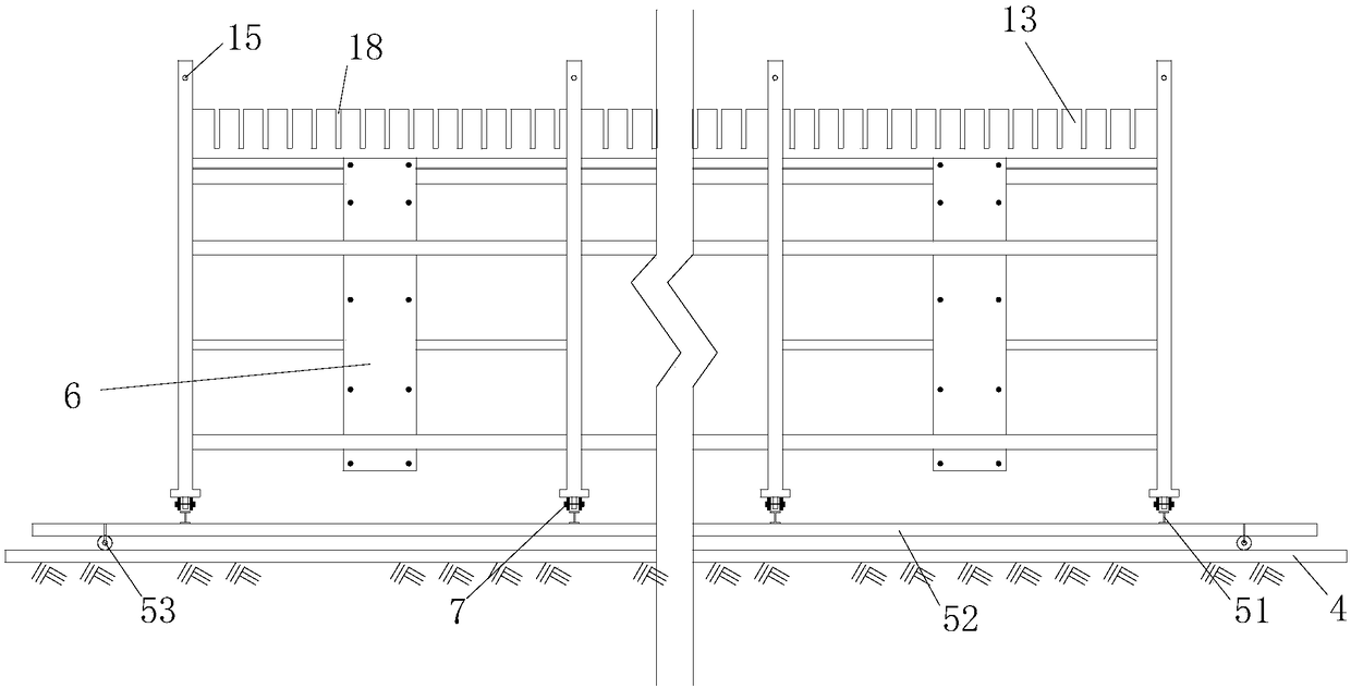 T-beam factory prefabricated formwork system and construction method