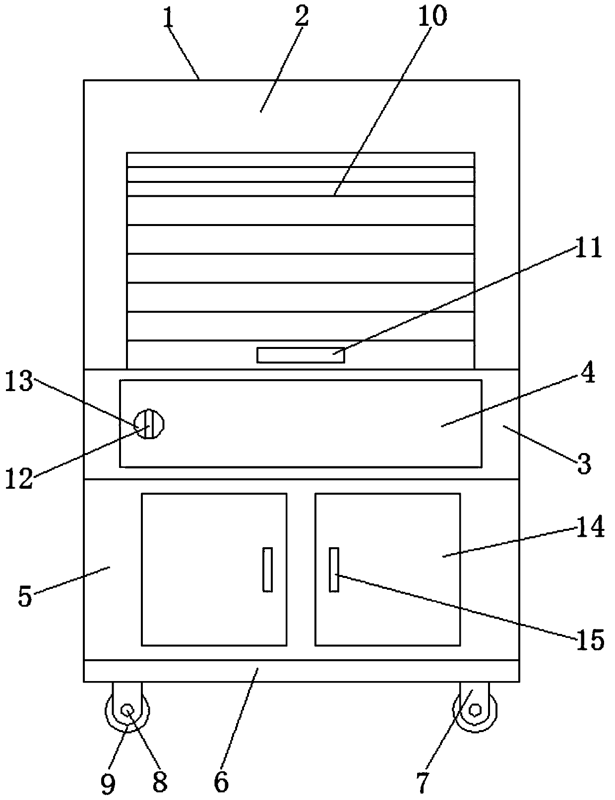 Medical clinical detecting and analyzing device with protection function