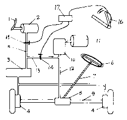 Careless accelerator stamping error correcting system fast executing emergency braking through steering system oil pump