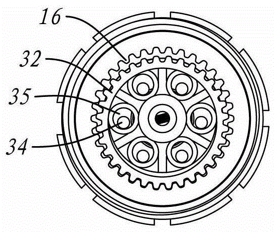 A composite rotating water outlet assembly